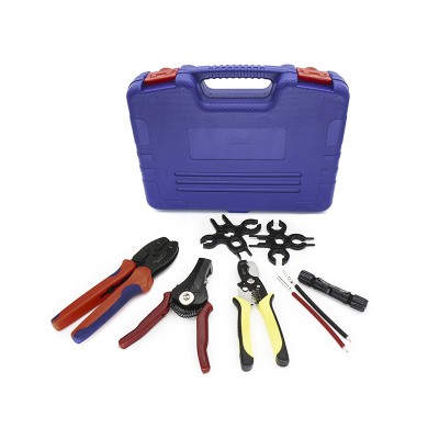 Brand New Solar Toolkit C4K-D with Wire Pressing and Stripping Tool